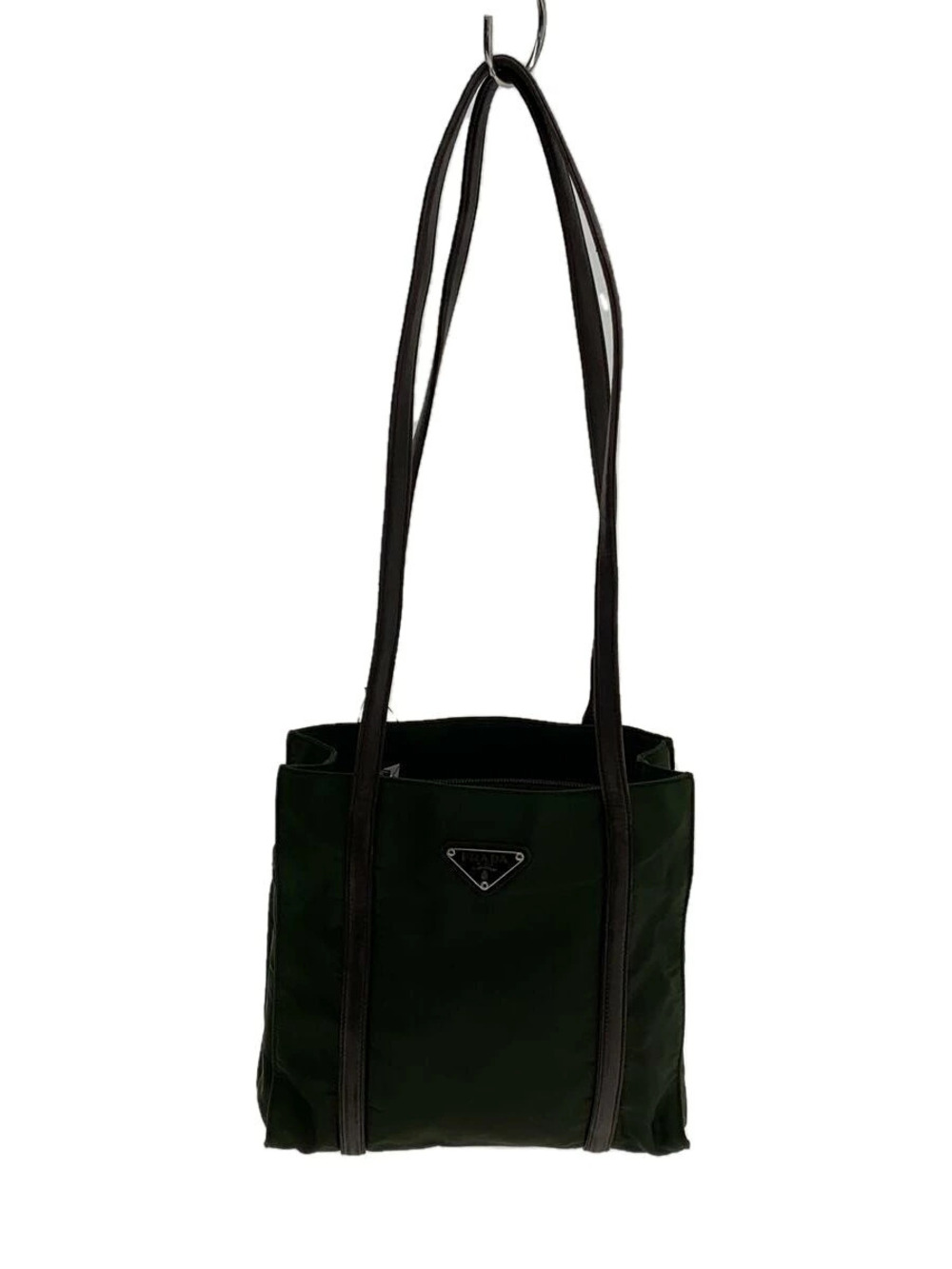 Prada Tessuto Tote Bag Khaki Green